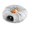 QUÉ PATAS PET SHOP Que Patas Cama Túnel de Felpa para Mascotas