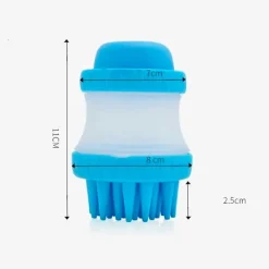 GoPet USA Que Patas Cepillo Dispensador de Shampoo