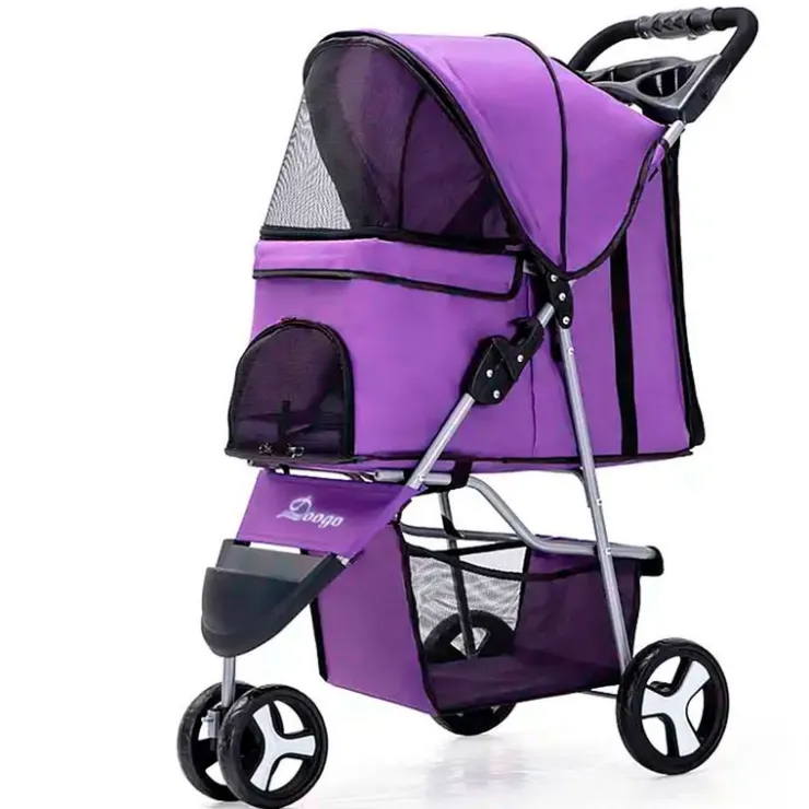 QUÉ PATAS PET SHOP Que Patas Coche 3 ruedas Morado