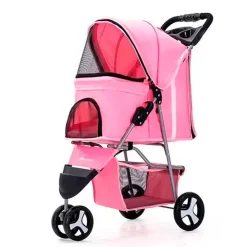 QUÉ PATAS PET SHOP Que Patas Coche 3 ruedas Rosado