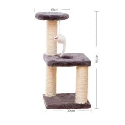 QUÉ PATAS PET SHOP Que Patas Gimnasio Mediano Marrón