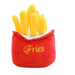 QUÉ PATAS PET SHOP Que Patas Juguete de Peluche Papa Frita
