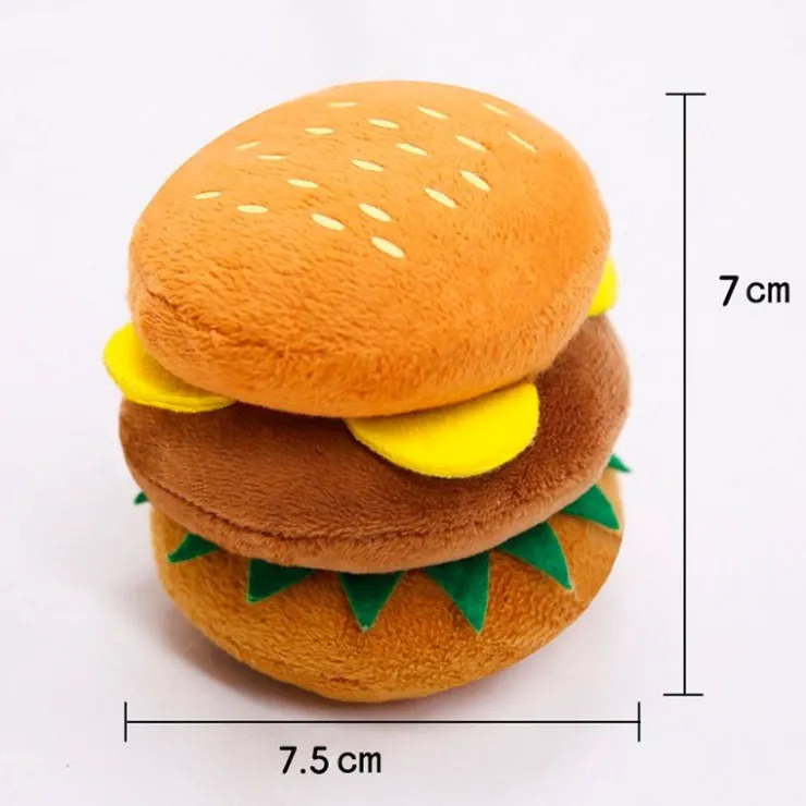 QUÉ PATAS PET SHOP Que Patas Juguete de Peluche Hamburguesa