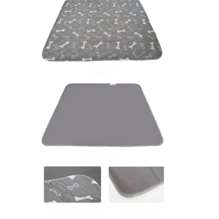 QUÉ PATAS PET SHOP Que Patas Mat Impermable Gris Talla L