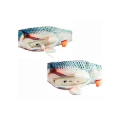 GoPet USA Que Patas Pez Carpa Roja Juguete para Gato Usb