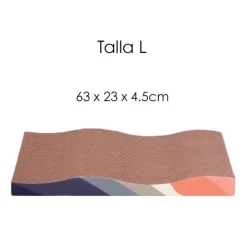 QUÉ PATAS PET SHOP Que Patas Rascador de Cartón Corrugado Talla L