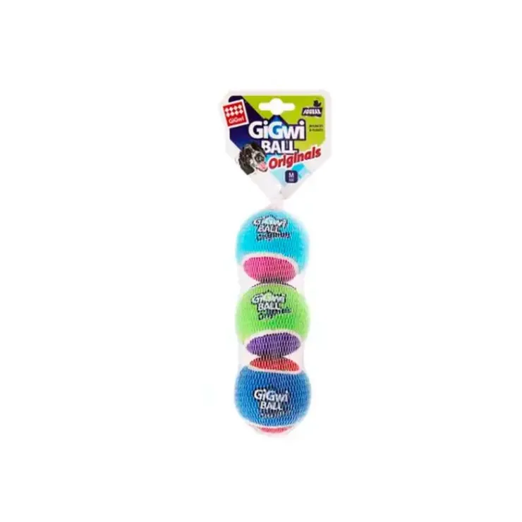 QUÉ PATAS PET SHOP Que Patas Set de Pelotas de Tenis para Mascotas
