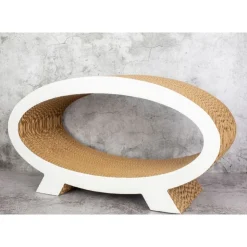 RASCAT Rascador Elipse Blanco