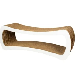 GoPet USA Rascat Rascador Split Grande Blanco