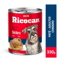 Ricocan Adulto Pate Cordero Lata 330 Gr
