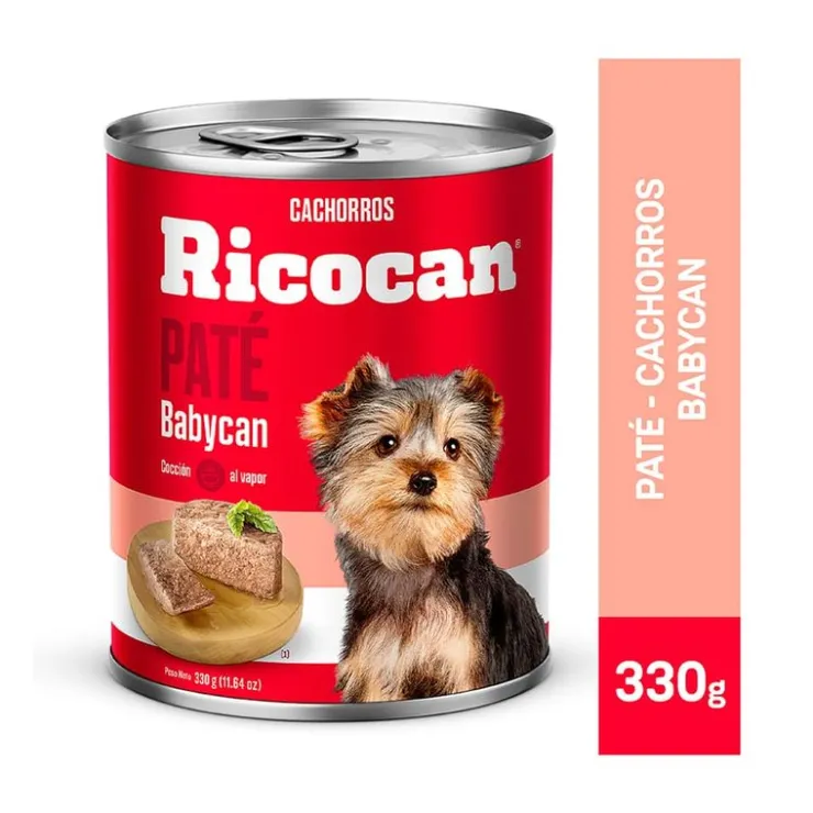 Ricocan Cachorro Pate Lata 330 Gr