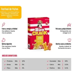 Ricocrack Adulto Festival de Frutas Cj. 200 g