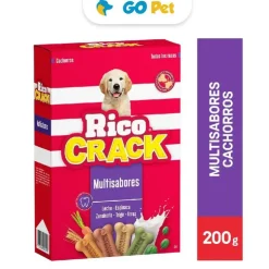 Ricocrack Multisabores Cachorro Todas las Razas Cj. 200 g