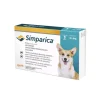 Simparica 40 mg (10 a 20 Kg) X 3 Tabletas