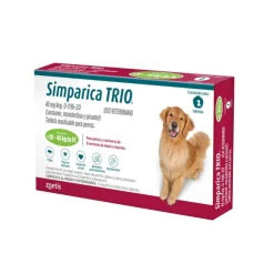 SIMPARICA TRIO (20 kg a 40 kg) x 1 Tableta Suelta