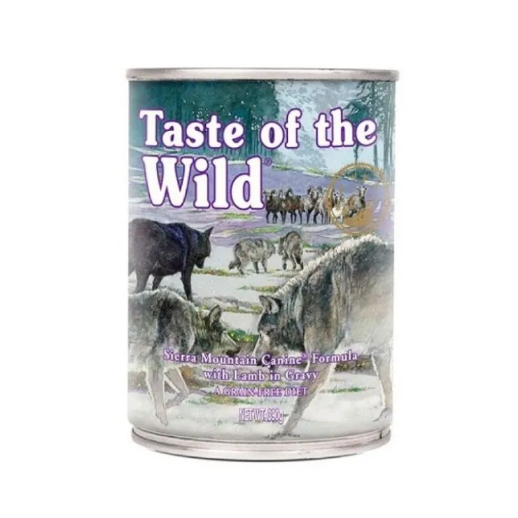 Taste of the Wild Sierra Mountain Canine 13.2 Oz - Cordero Asado