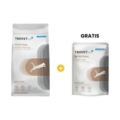 Trovet Plus Adult Cat Intestinal Hidrolysed Fish 2.5 Kg - Atopía y Salud Intestinal - Pescado Hidrolizado