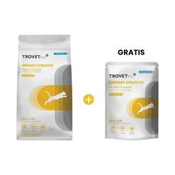 Trovet Plus Adult Cat Urinary Struvite Fresh Chicken 2.5 Kg - Estruvita Urinaria - Pollo