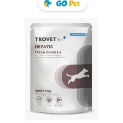 Trovet Plus Adult Dog Hepatic Fresh Chicken Pouch 300 Gr - Insuficiencia Hepática - Pollo