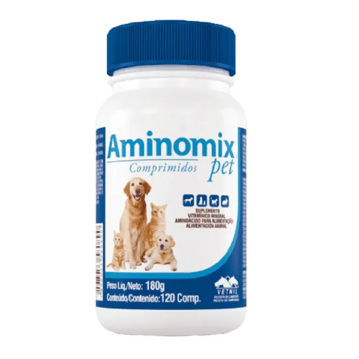 Vetnil Aminomix Pet 120 tabletas