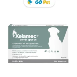 XELAMEC Combi Spot On 4 Ml (20 - 40 Kg) x 1 Pipeta - Antipulgas y Antiparasitario para Perros