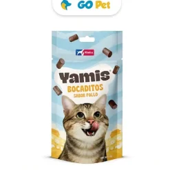 RINTISA Yamis Gato Bocaditos Sabor Pollo x 60 Gr