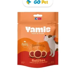 RINTISA Yamis Rollitos Sabor Carne a la Parrilla x 80 Gr